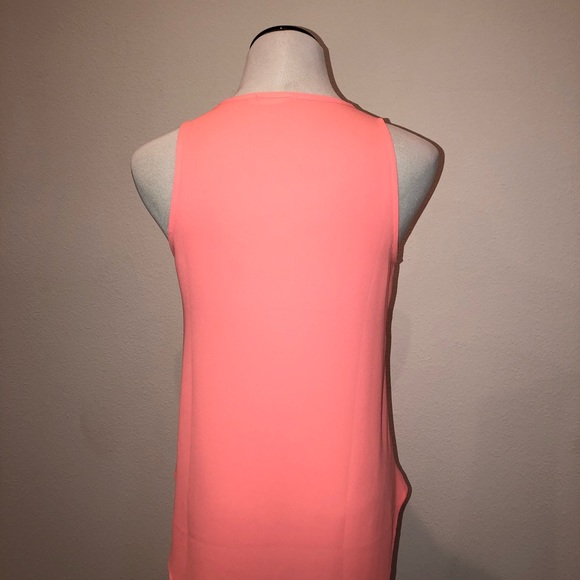 Hot Pink Sleeveless Blouse - Picture 2 of 3